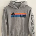 Youth Grey Palm Tree Hoodie 