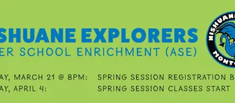 Spring Explorers Registration banner
