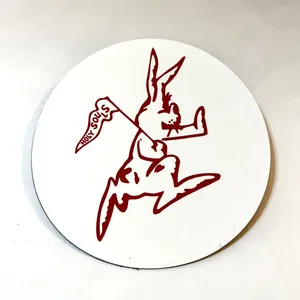 Round Wabbit Magnet