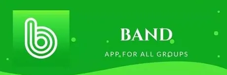 BAND app banner