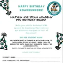 Birthday Board Announcement 