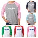 Raglan Shirt in Various Color Combos (Youth)