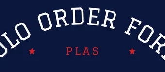 PLAS Polo Order Form banner