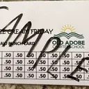 Ice Cream punch card