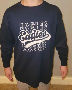 Eagles shirt long sleeve (youth sizes)