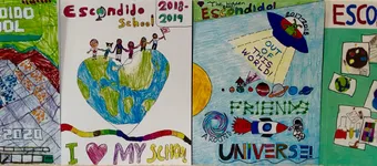 2021-2022 Escondido Yearbook banner