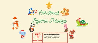Pajama Palooza banner