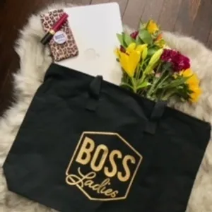 Boss Ladies Gold Bag