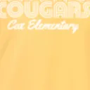 Yellow Cougar T-shirt (Youth Large, Small, Large, XL)