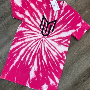 Reverse Pink T w/ logo