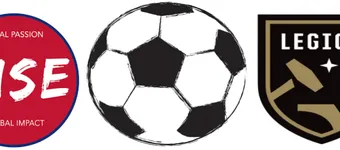 Sports Fundraiser Example - Kick Cancer Soccer Clinic banner