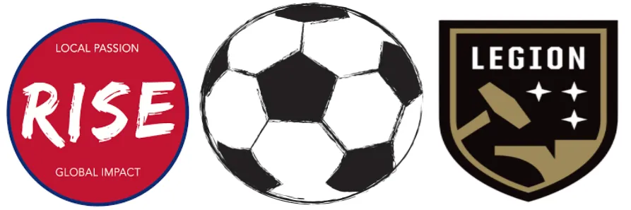 Sports Fundraiser Example - Kick Cancer Soccer Clinic banner