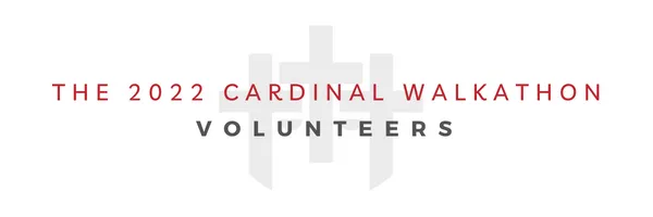 WALKATHON VOLUNTEERS banner