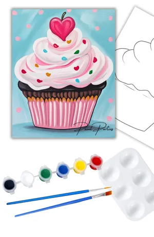 Heart Cupcake