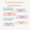 Hospitality Donations