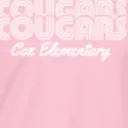 Pink Cougar T-shirt (Youth L, Small, XL)