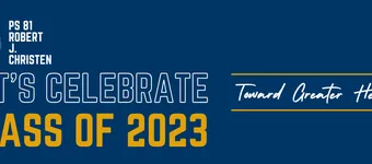 5th Grade Graduation Class of 2023 banner