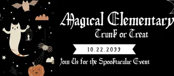 Trunk or Treat Fundraiser Example banner