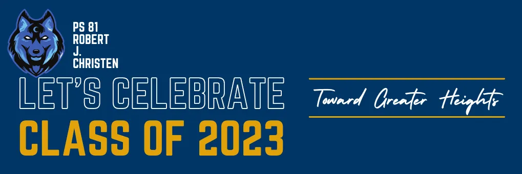 5th Grade Graduation Class of 2023 banner