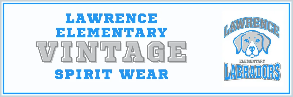 Lawrence Vintage Spirit Wear banner