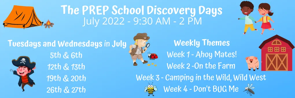 Discovery Days - Enrichment Program banner