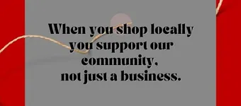 Shop Local for Louie banner