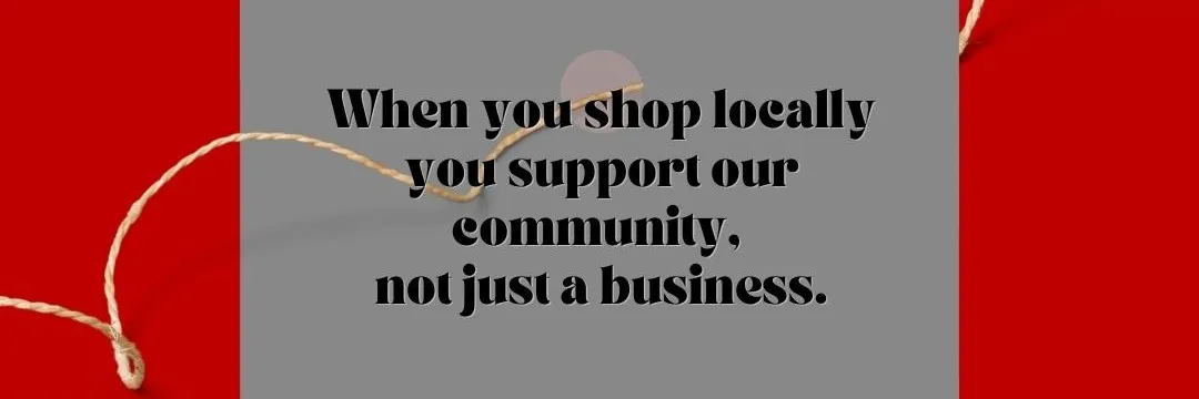 Shop Local for Louie banner