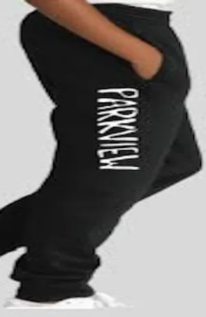 'BLACK' SWEATPANTS PARKVIEW 