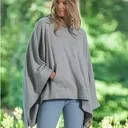 Poncho (Heather Grey or Heather Navy)