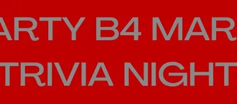Party B4 Mardi Trivia Night banner