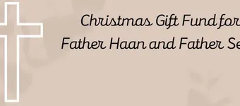 Christmas Fund for Father Haan and Father Sean banner