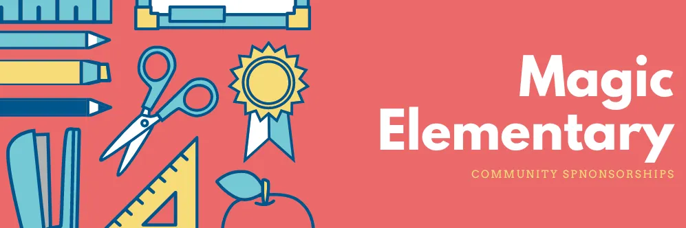 Community Sponsorships Example banner