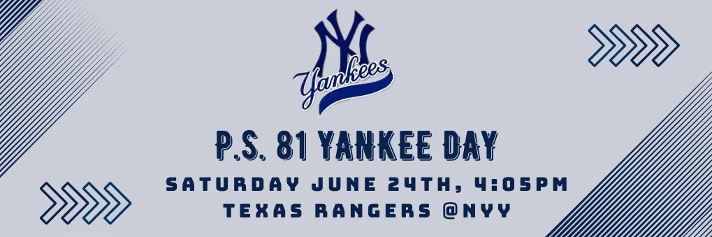 2023 Yankee Game  banner