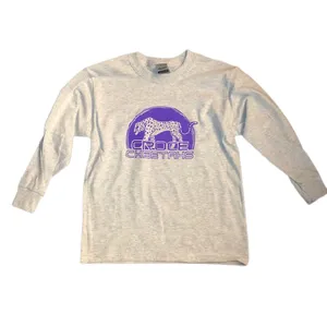 Youth Long Sleeve T-Shirt (Retired Cheetah Design)