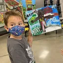 One CHILD painter