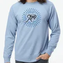 AMP Crewneck Sweatshirt Sky Blue