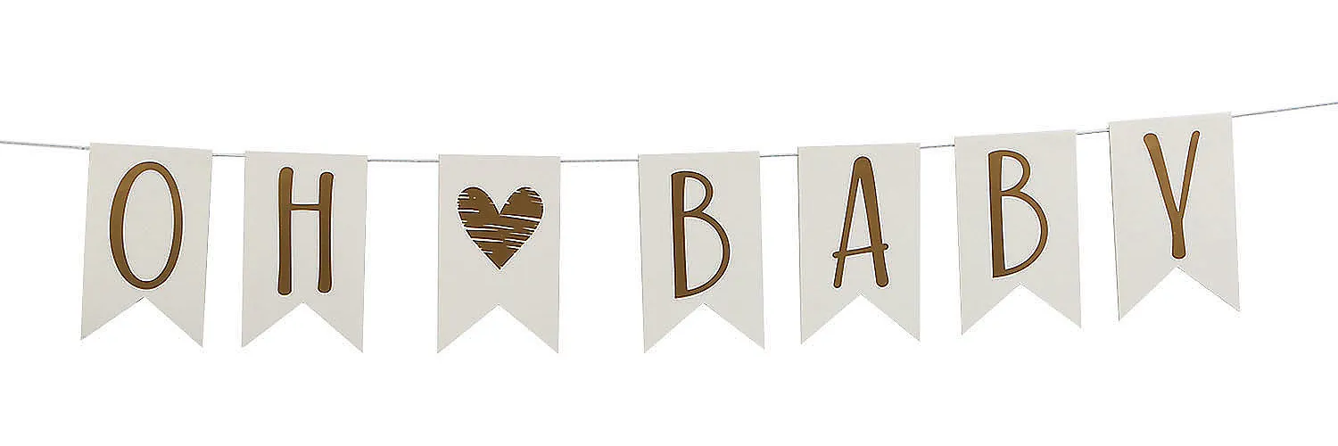 Secret! Baby Shower + Gift banner