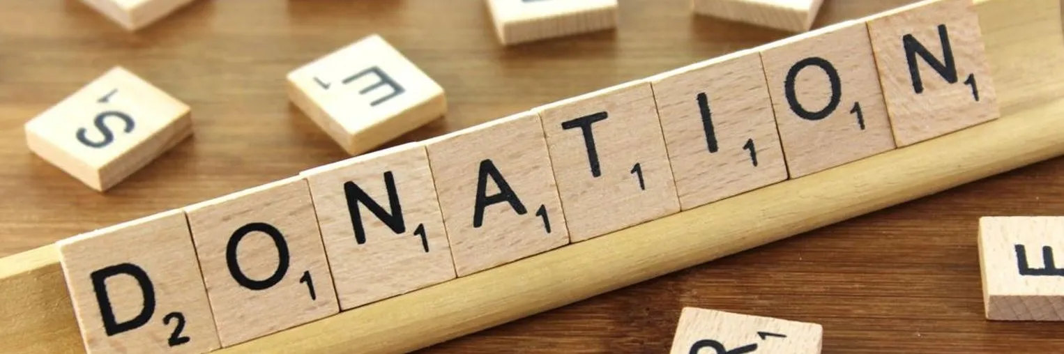 Donations banner