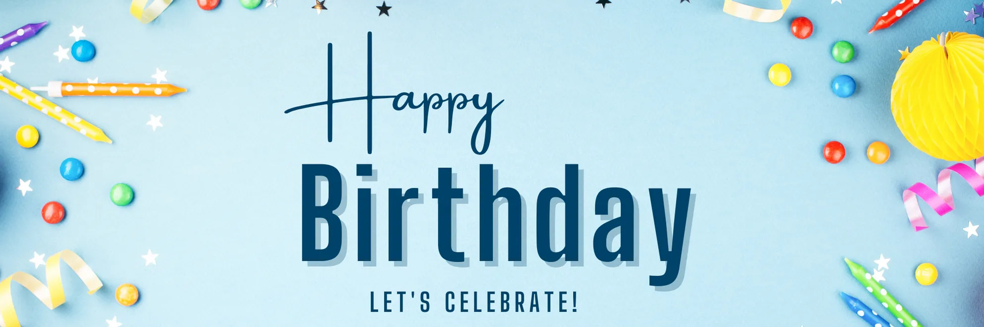 Happy Birthday Marquee Announcement!  banner