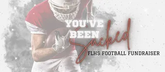 High School Football Fundraiser Example banner