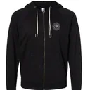 AMP Black Zip Hoodie