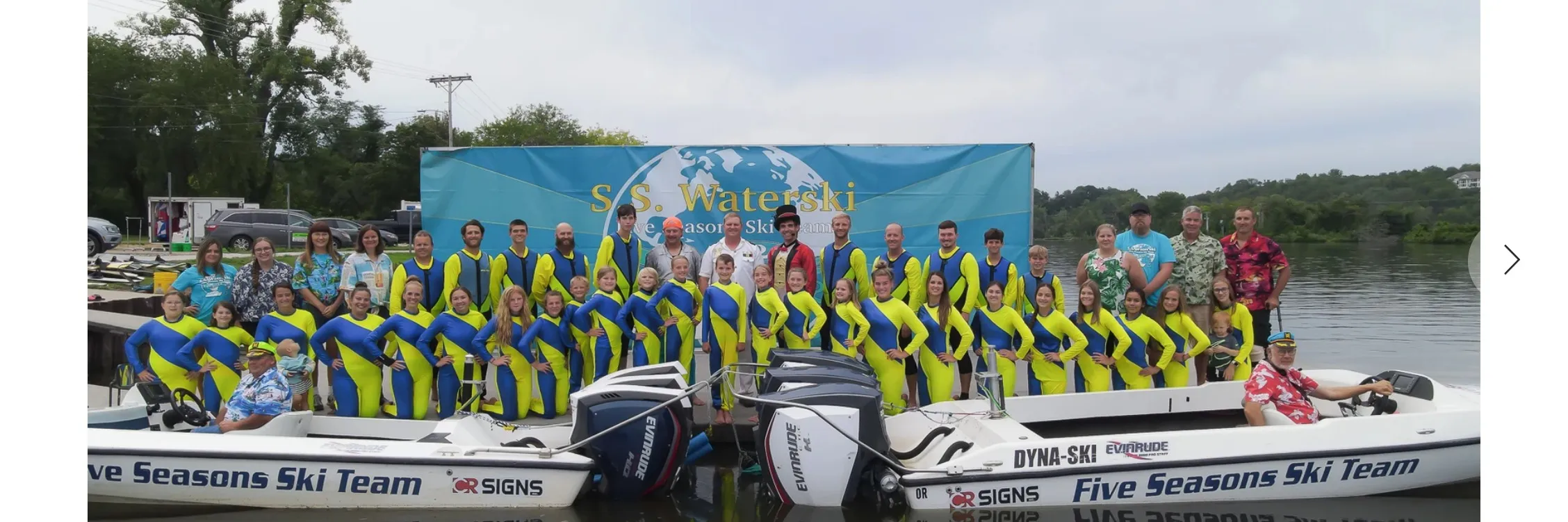 2025 Five Seasons Ski Team membership banner