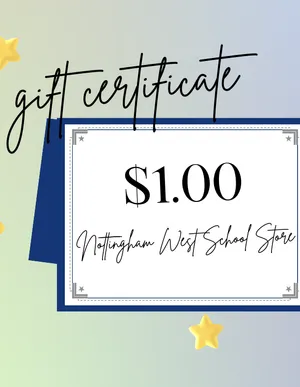 $1 School Store Gift Certificate 