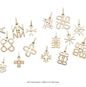 Legacy Letter Charms (A-Z) - Gold (Retail: $69 )