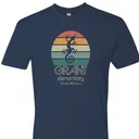 Adult Grant Navy T-shirt