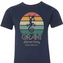 Youth Grant Navy T-shirt
