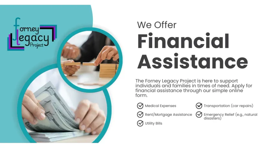 2026 Forney Legacy Project Financial Assistance Application - Cheddar Up