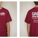 Tee Shirt - Cardinal color (CHILD)  Indicate TOTAL QUANTITY on the right AND Size Quantities below