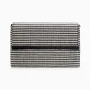 City Slim Clutch - Cross Hatch Raffia (Retail: $49)