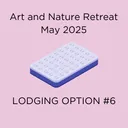 Lodging Option 6 - queen air mattress, shared bath